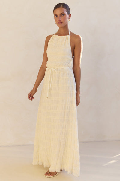 Lilibet Maxi Dress (Cream)
