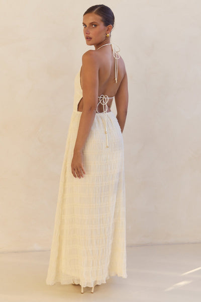 Lilibet Maxi Dress (Cream)