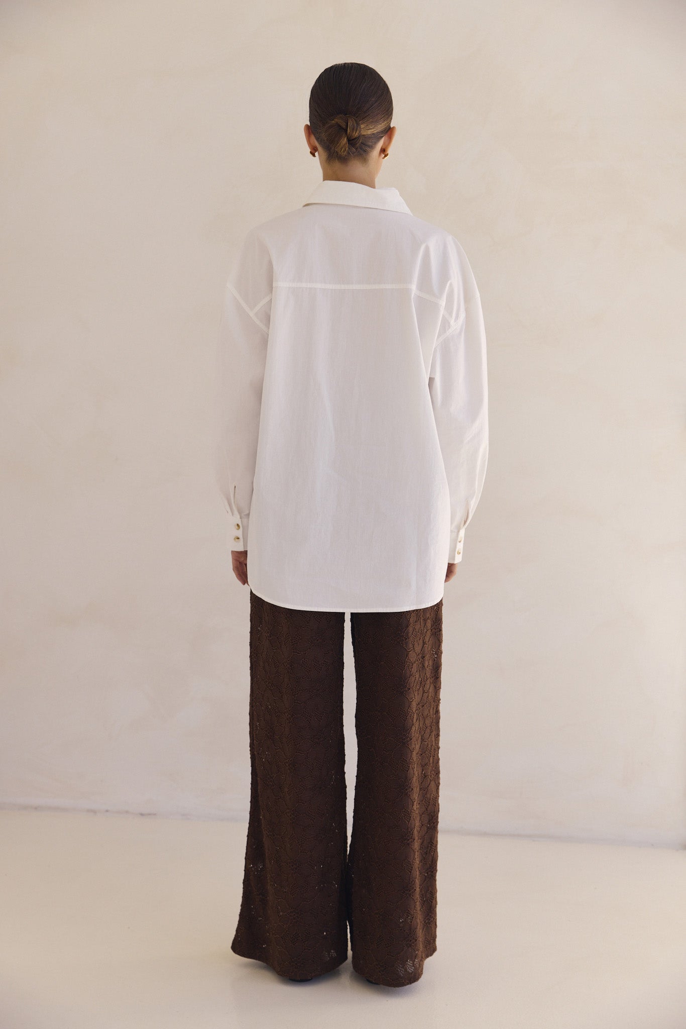 Odette Oversized Shirt (White)