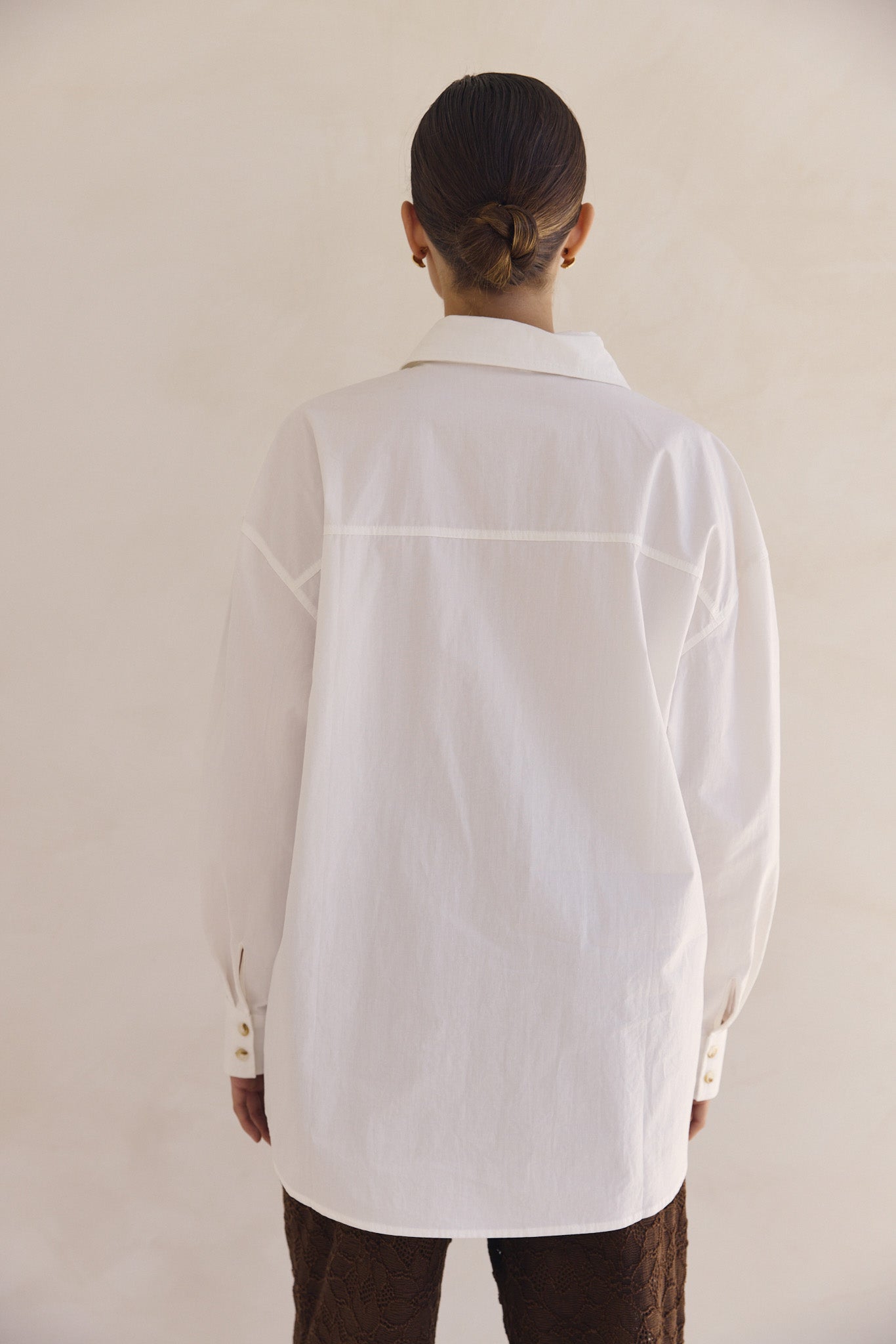 Odette Oversized Shirt (White)