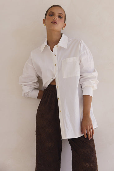 Odette Signature Shirt (White)