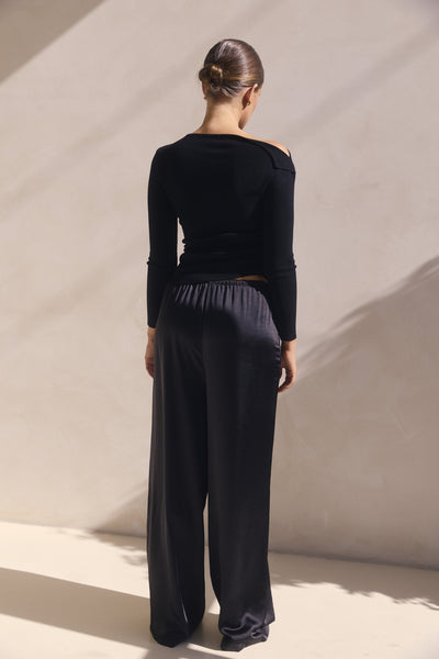 Tanya Knit Top (Black)