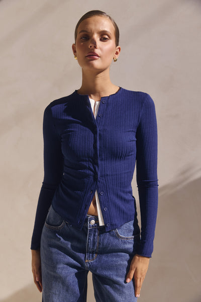 Ariya Cardigan (Navy)