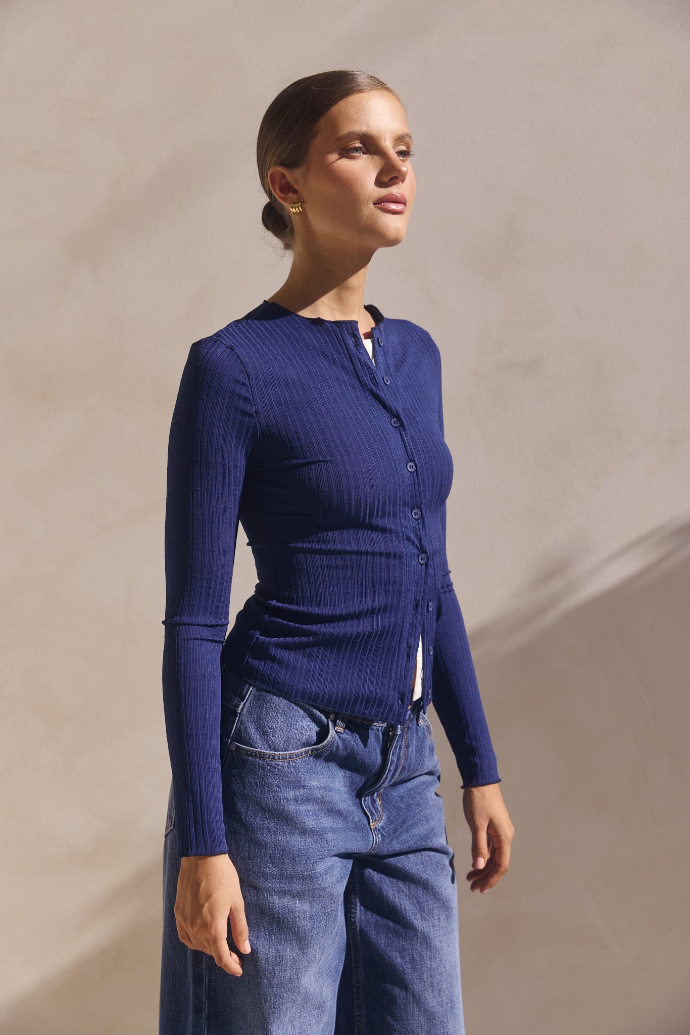 Ariya Cardigan (Navy)