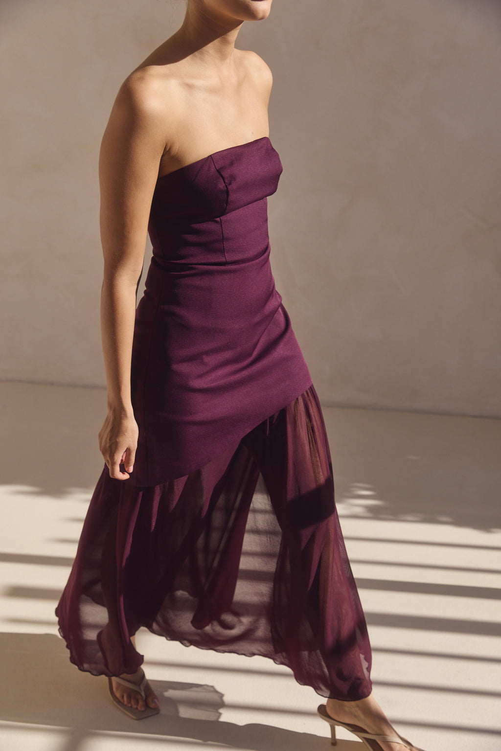 Juliana Maxi Dress (Plum)