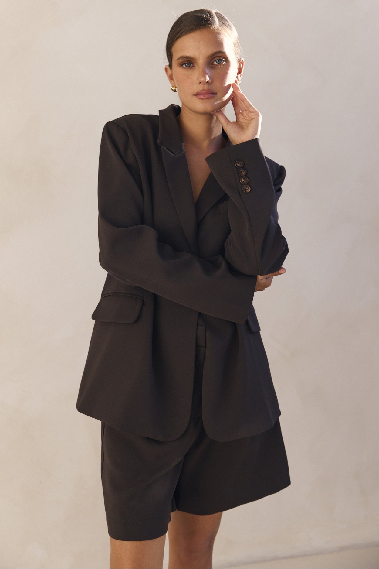 Bermuda Blazer (Chocolate)