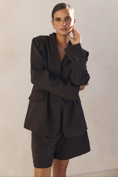 Bermuda Blazer (Chocolate)