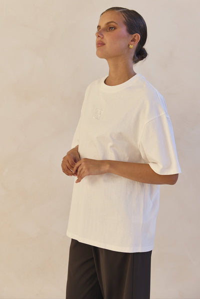 Andi Signature Tee (White)