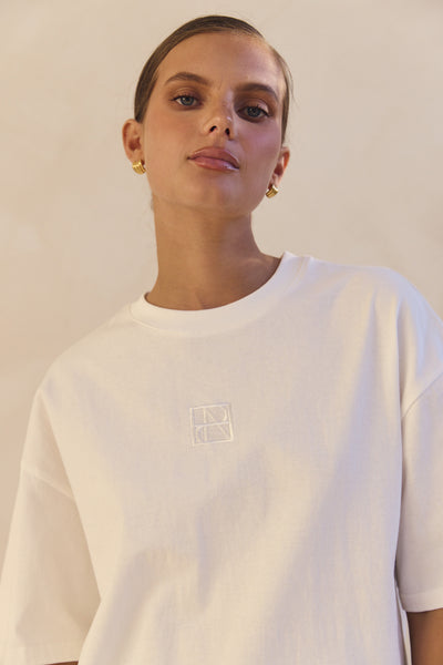 Andi Signature Tee (White)