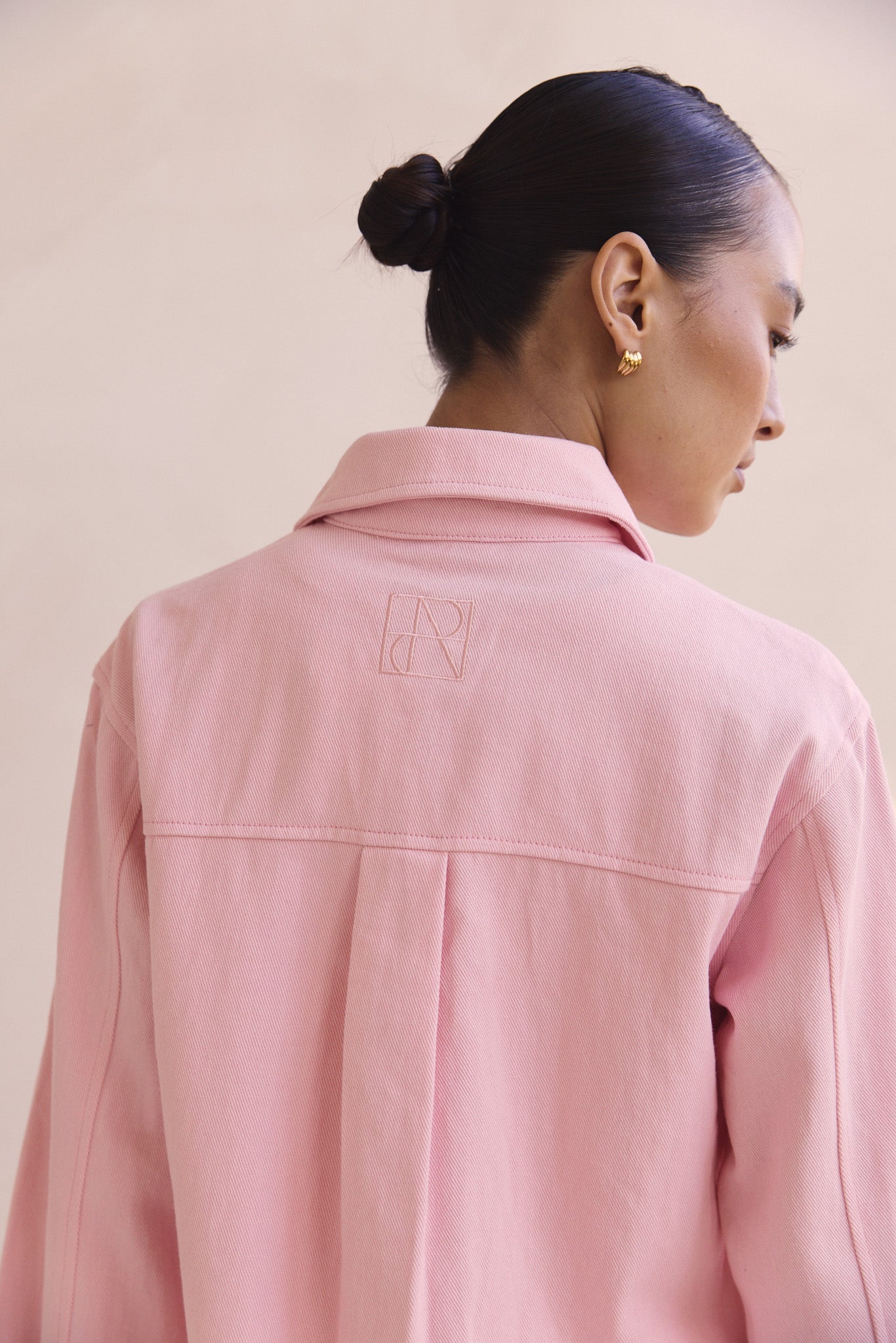 Dakoda Denim Shirt (Blush)
