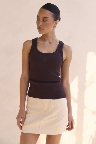 Lexi Signature Tank (Chocolate)
