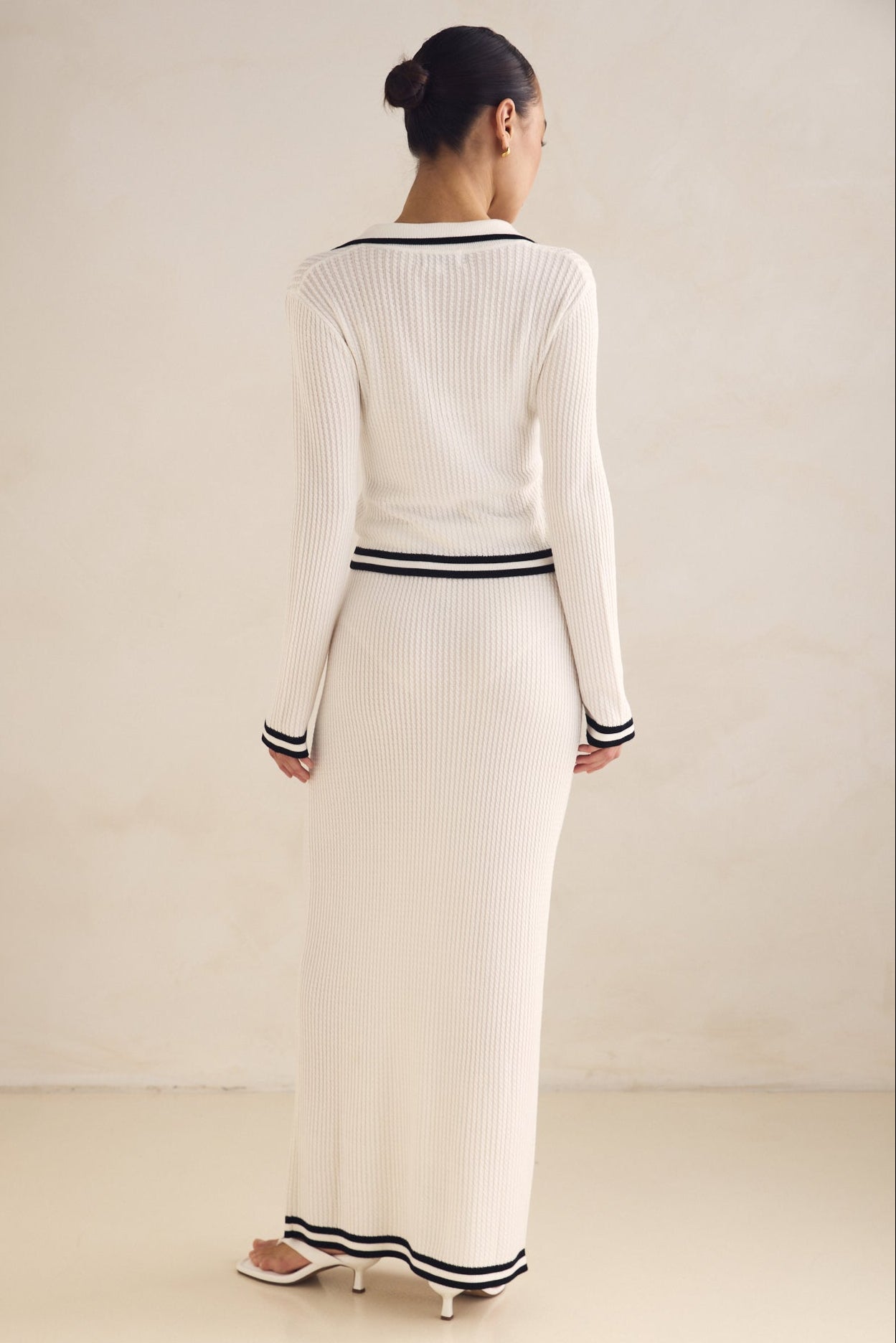 Hadley Maxi Skirt (White)