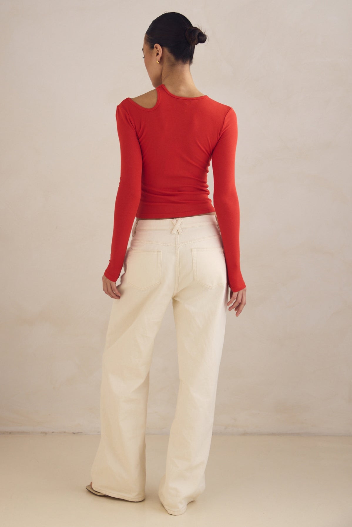 Wynter Long Sleeve Top (Jaffa)