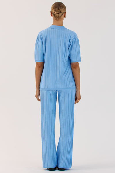 Kora Knit Pant (Blue)