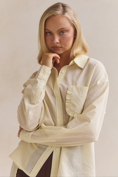 Stevie Shirt (Lemon)