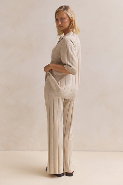 Solace Knit Pant (Oat)