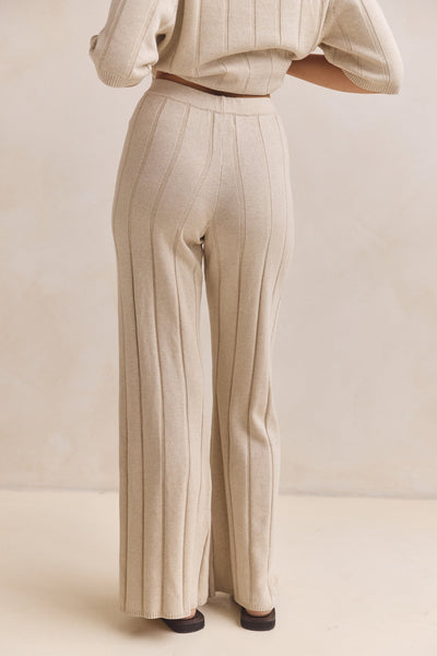 Solace Knit Pant (Oat)