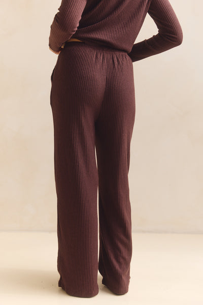 Ellie Knit Set (Chocolate)