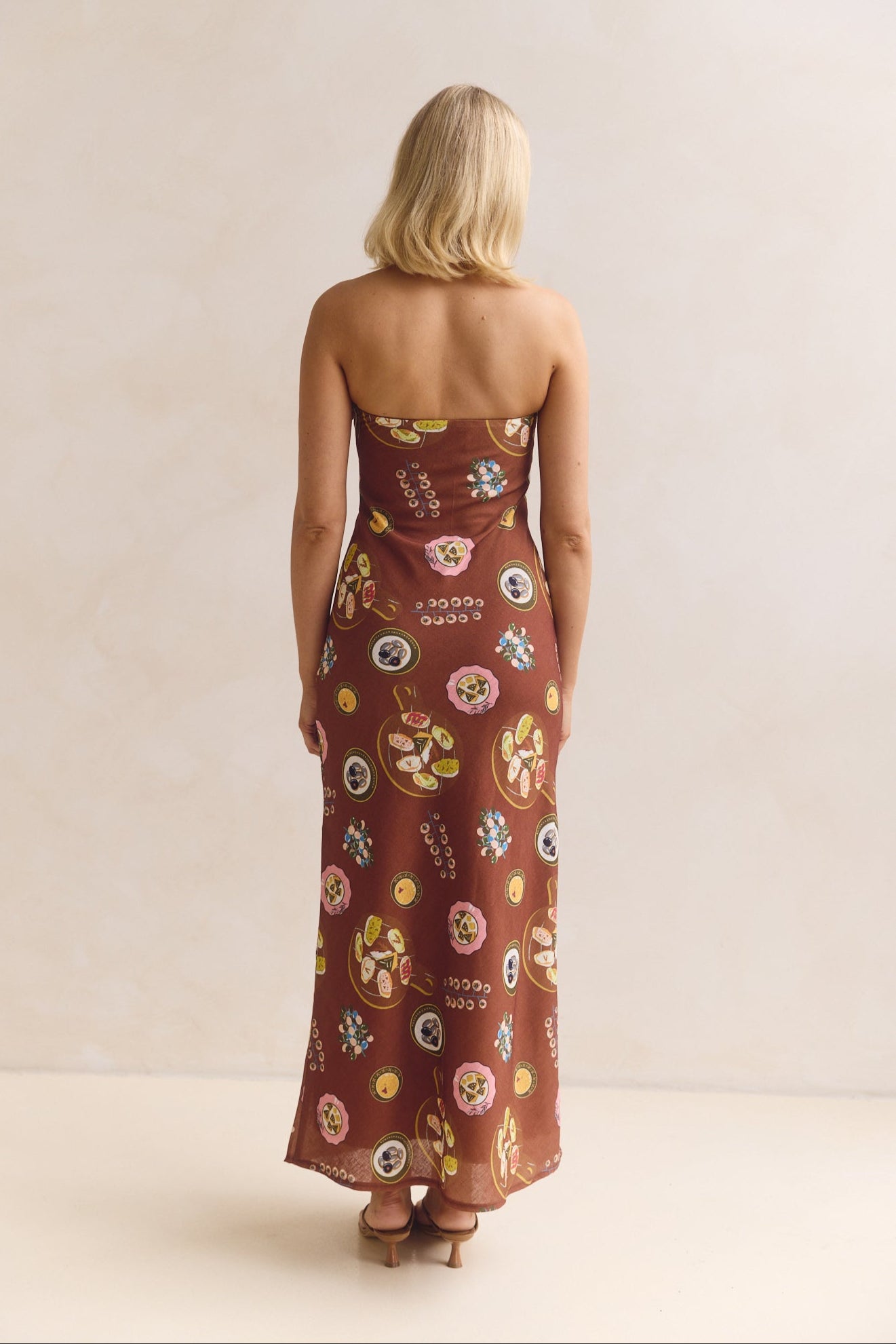 Alba Maxi Dress (Chocolate)