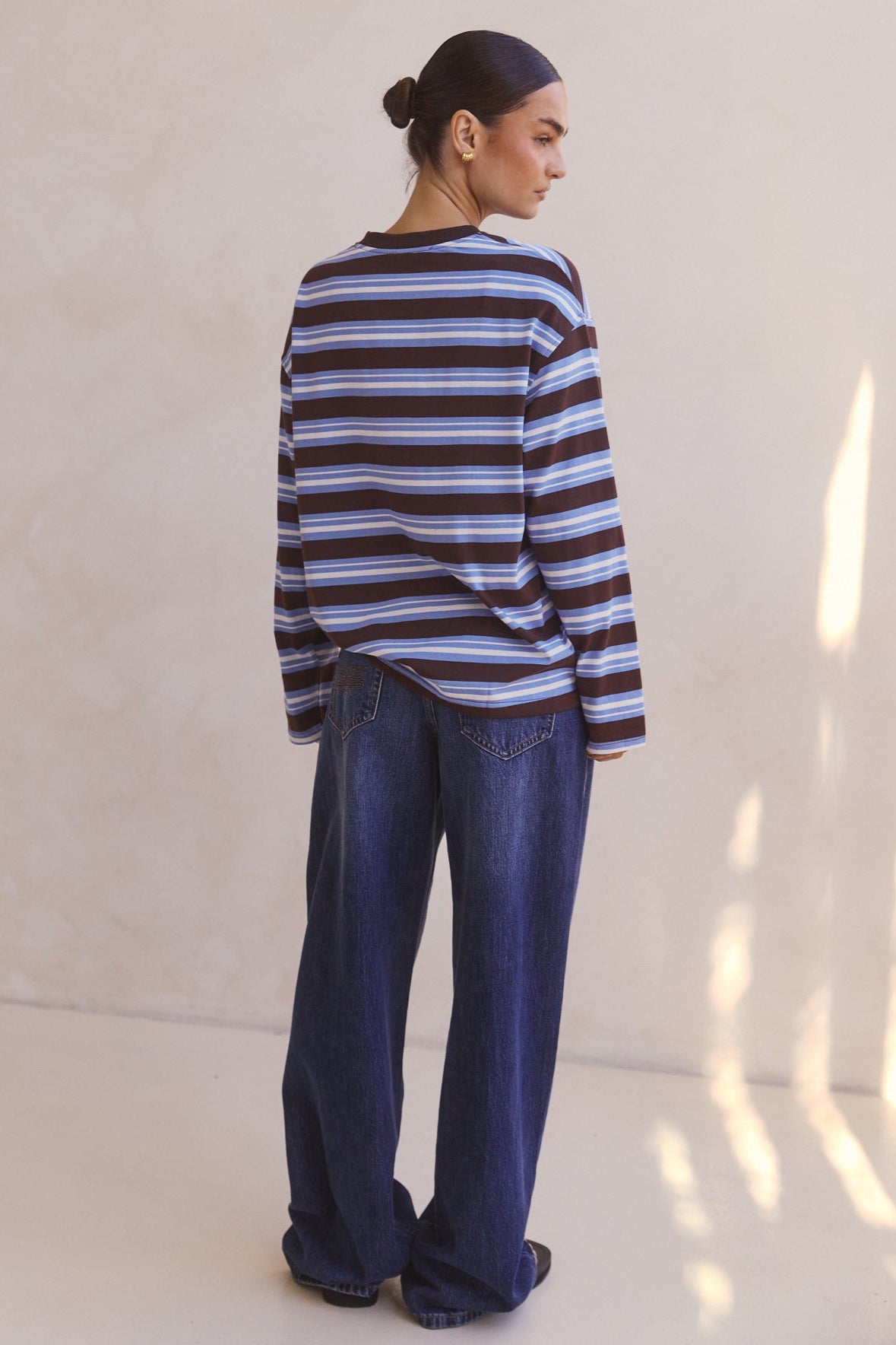 Kyra Long Sleeve Top (Chocolate)