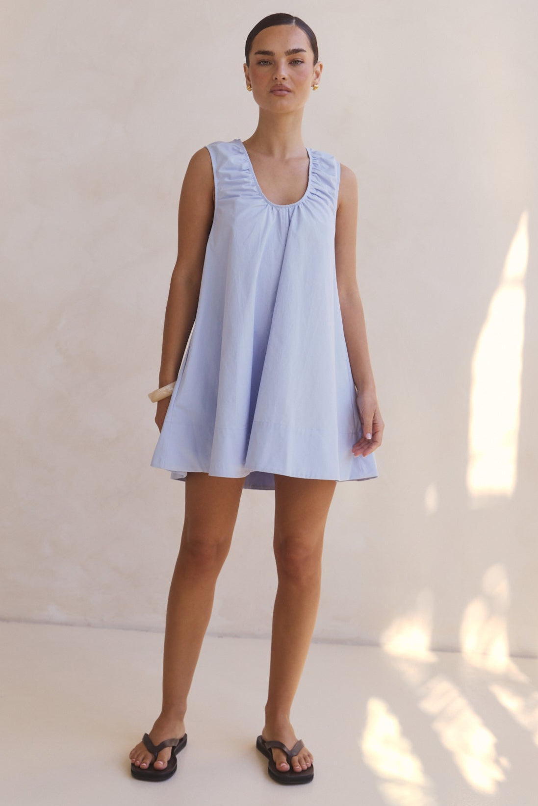 Raelle Mini Dress (Blue)