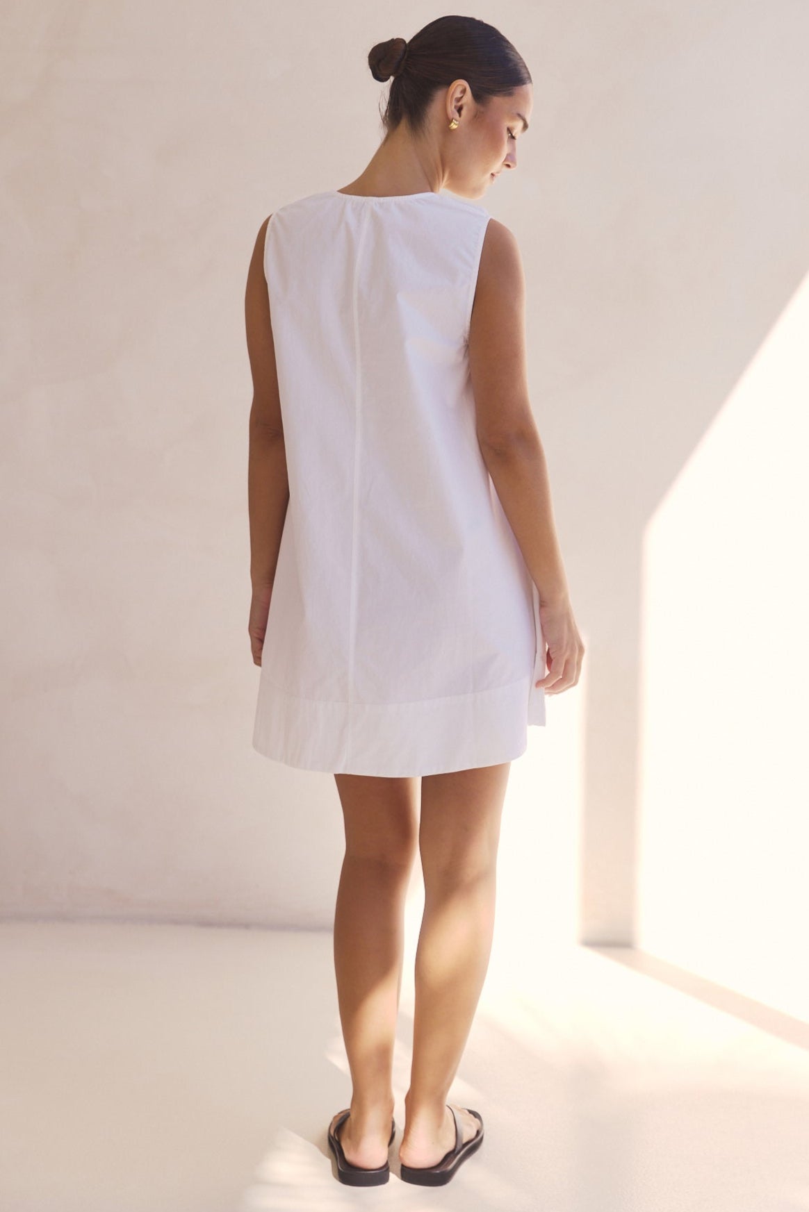 Raelle Mini Dress (White)