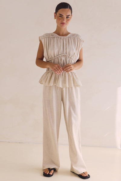 Emilia Top (Beige)