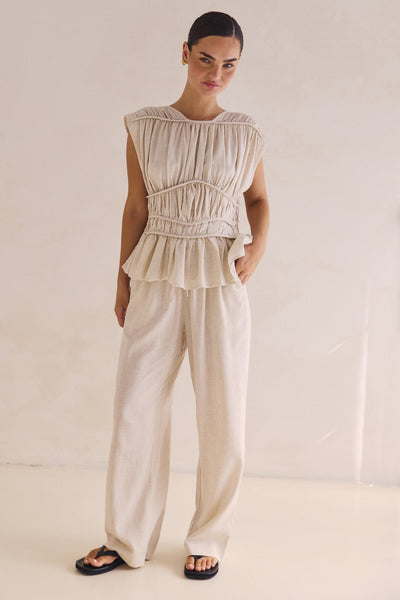Emilia Top (Beige)