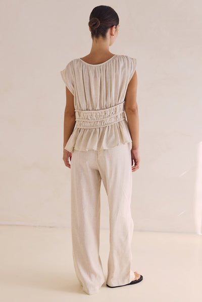 Emilia Top (Beige)