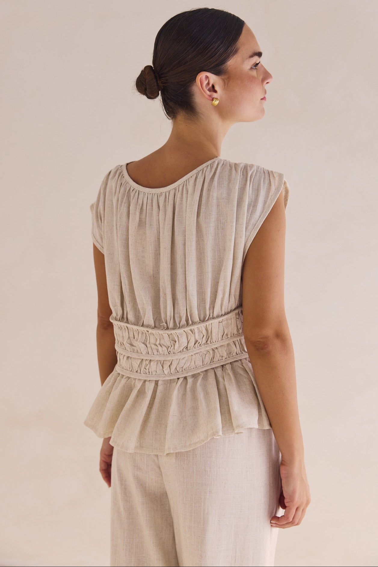 Emilia Top (Beige)