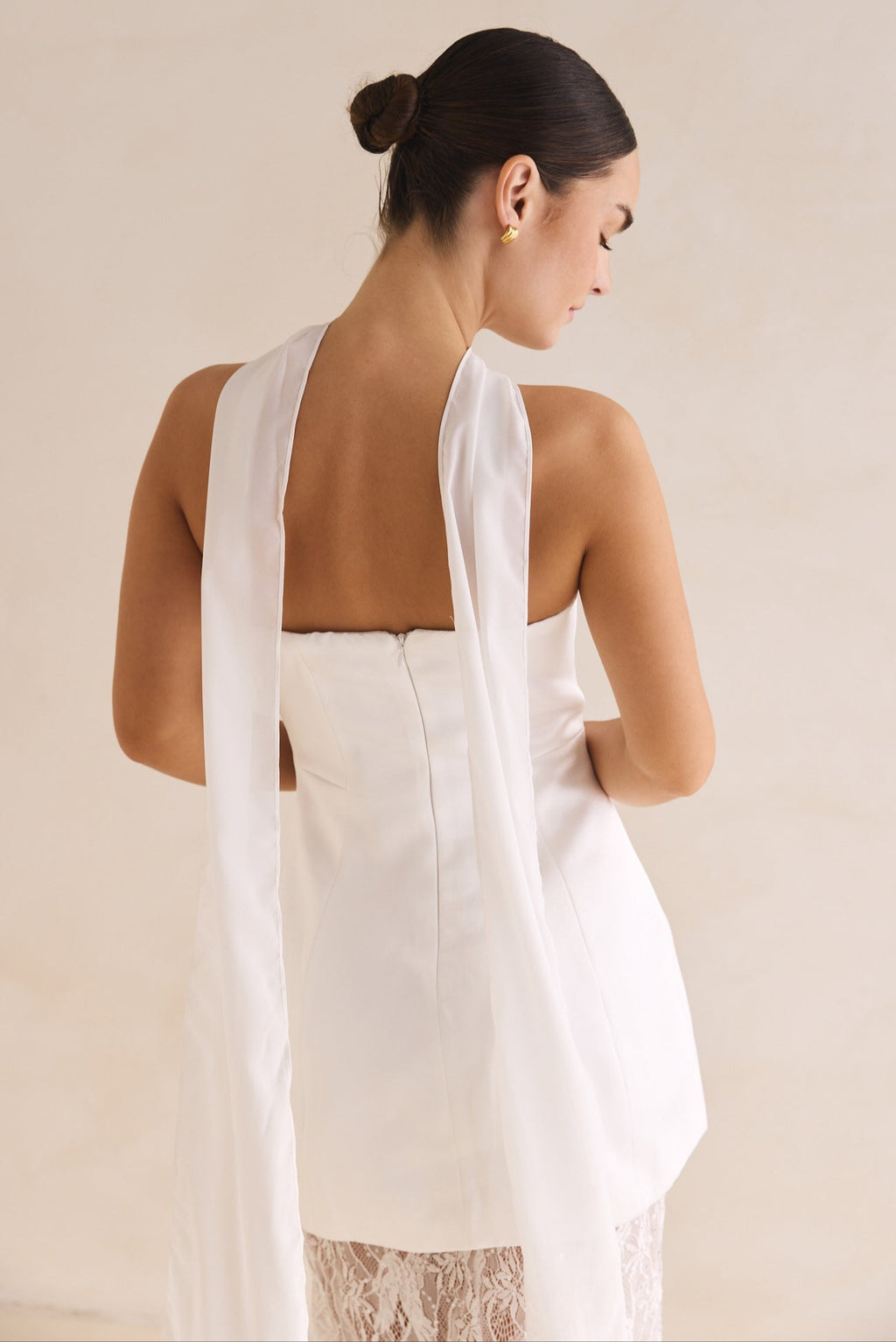 Skylar Maxi Dress (White)