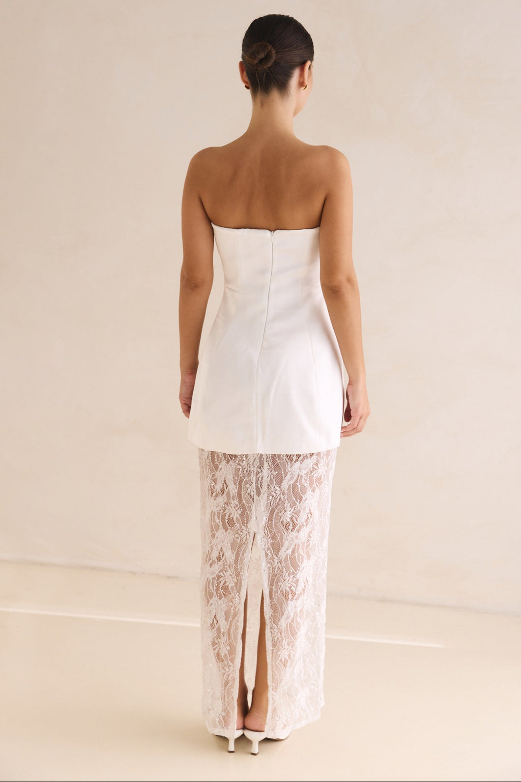 Skylar Maxi Dress (White)