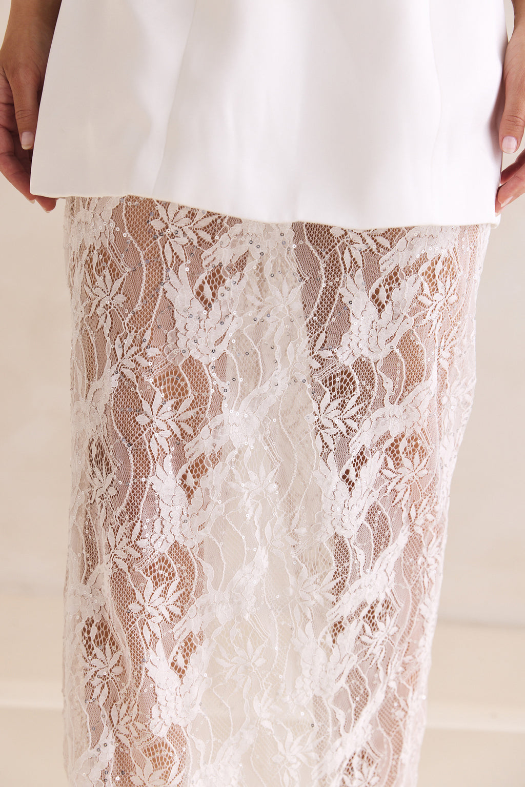 Skylar Maxi Dress (White)