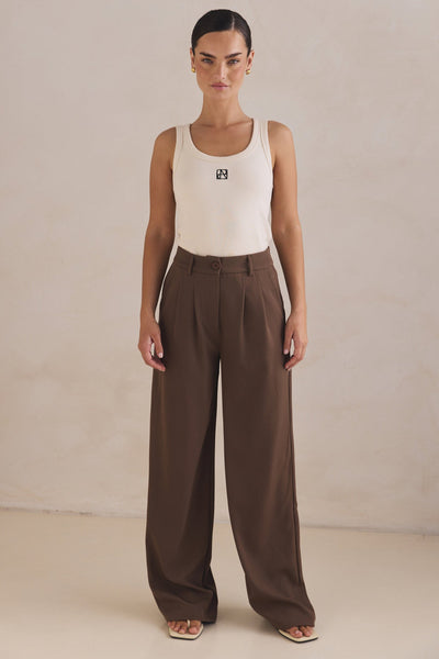 Dahlia Pant (Brown)