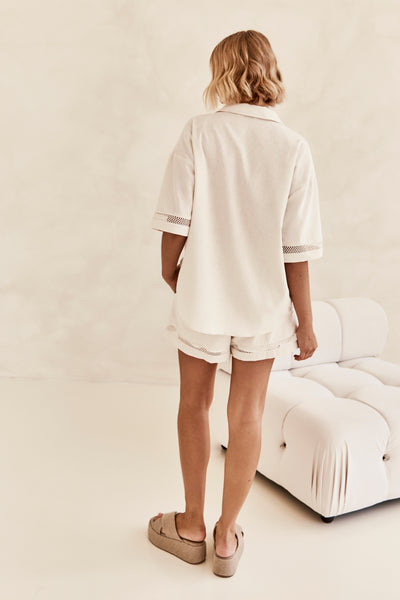 Gaia Shorts (Beige)