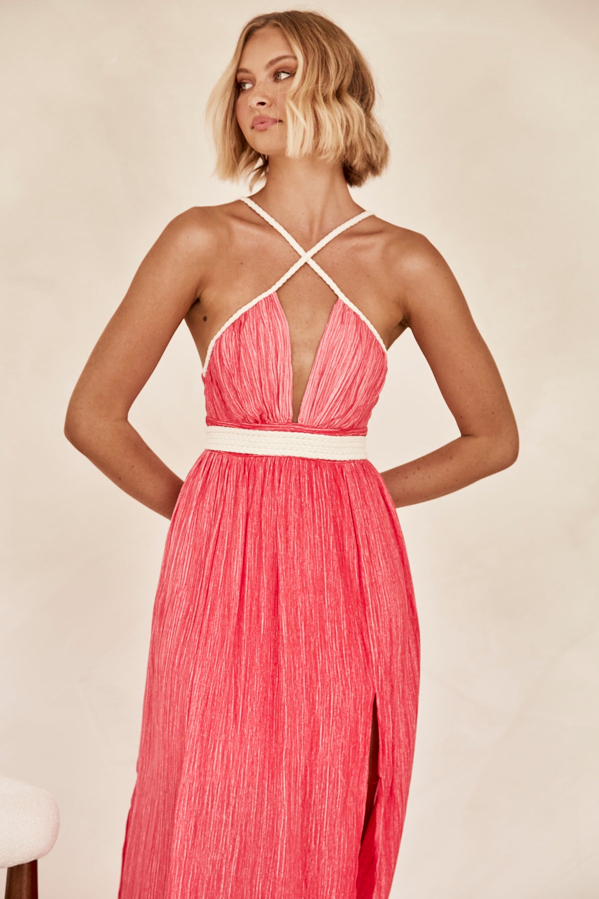 Tayah Maxi Dress (Pink)