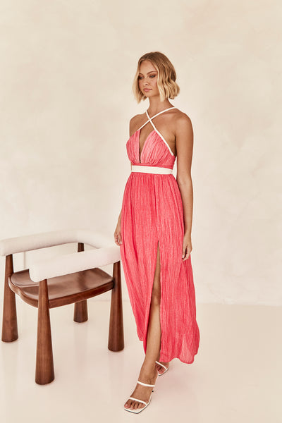 Tayah Maxi Dress (Pink)