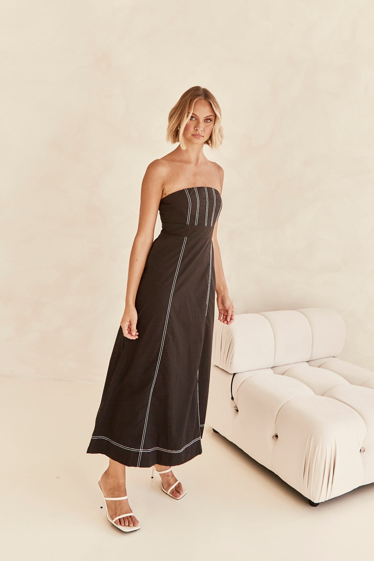 Louise Maxi Dress (Black)
