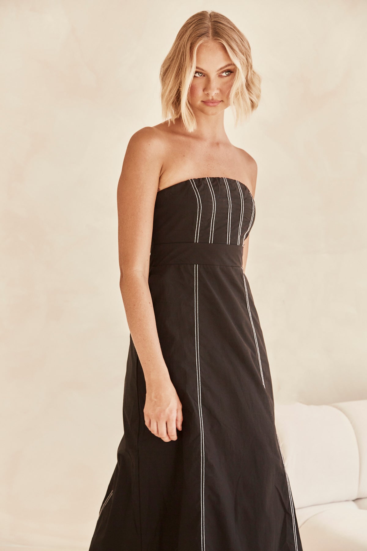 Louise Maxi Dress (Black)