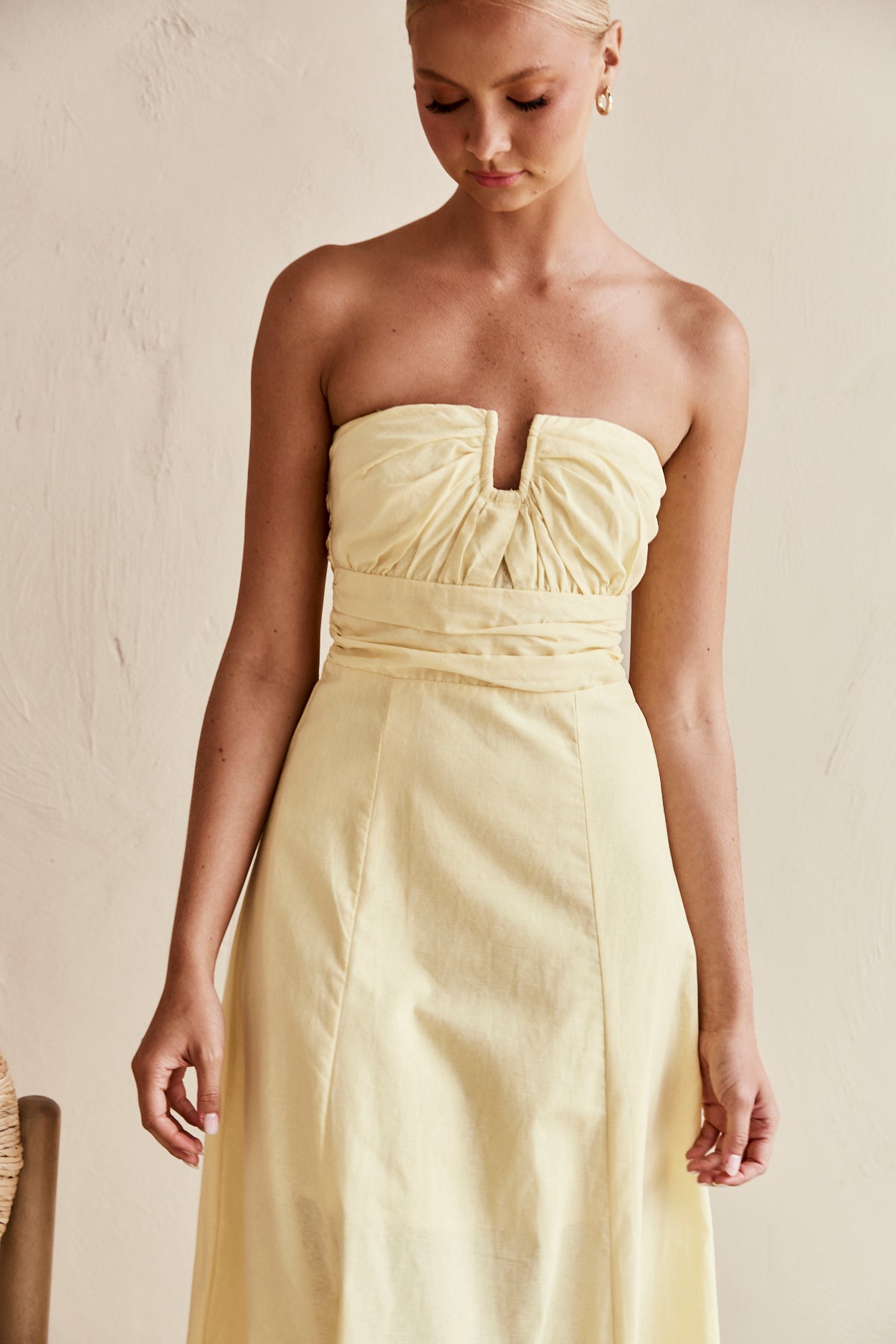 George Maxi Dress (Yellow)