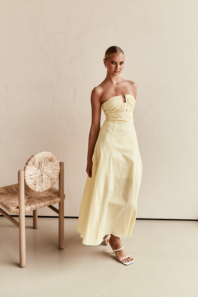 George Maxi Dress (Yellow)