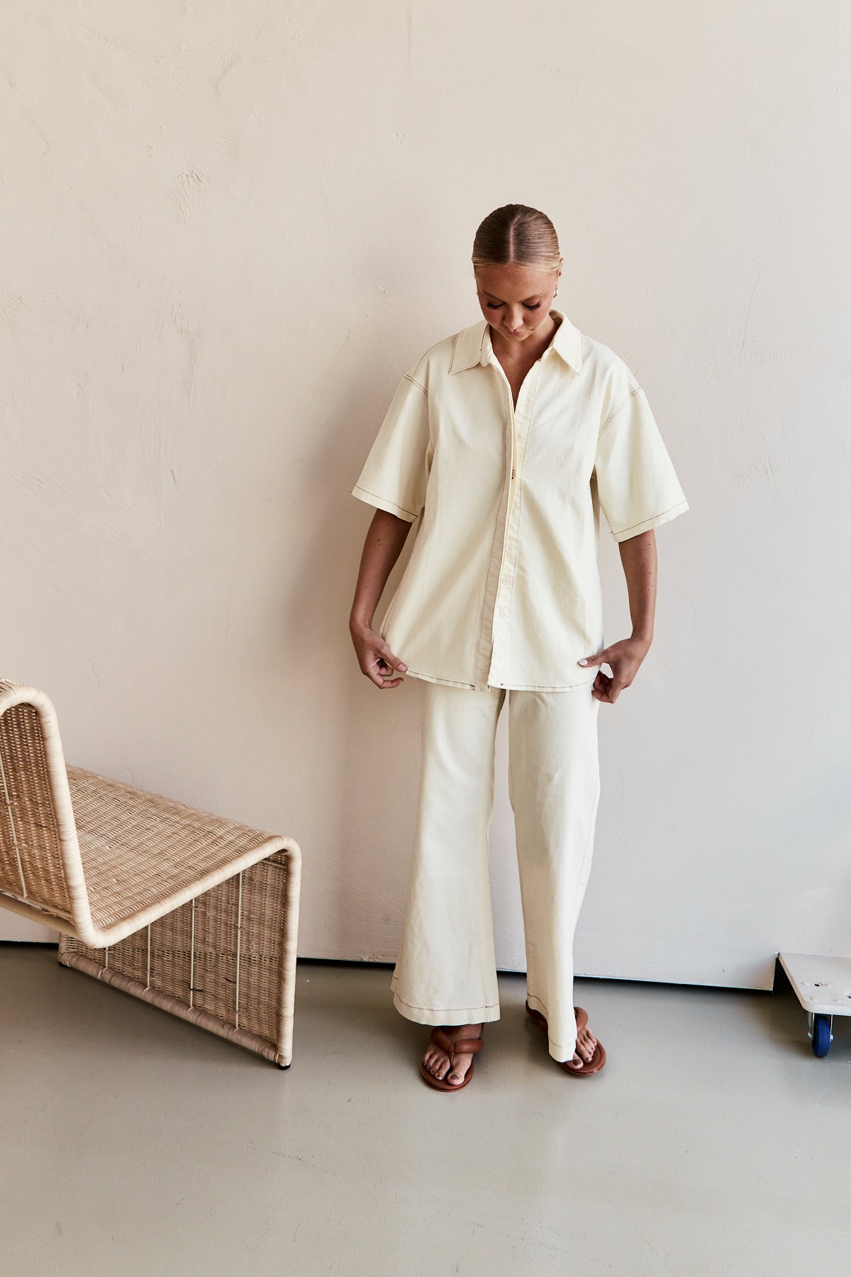Zimi Pant (Cream)