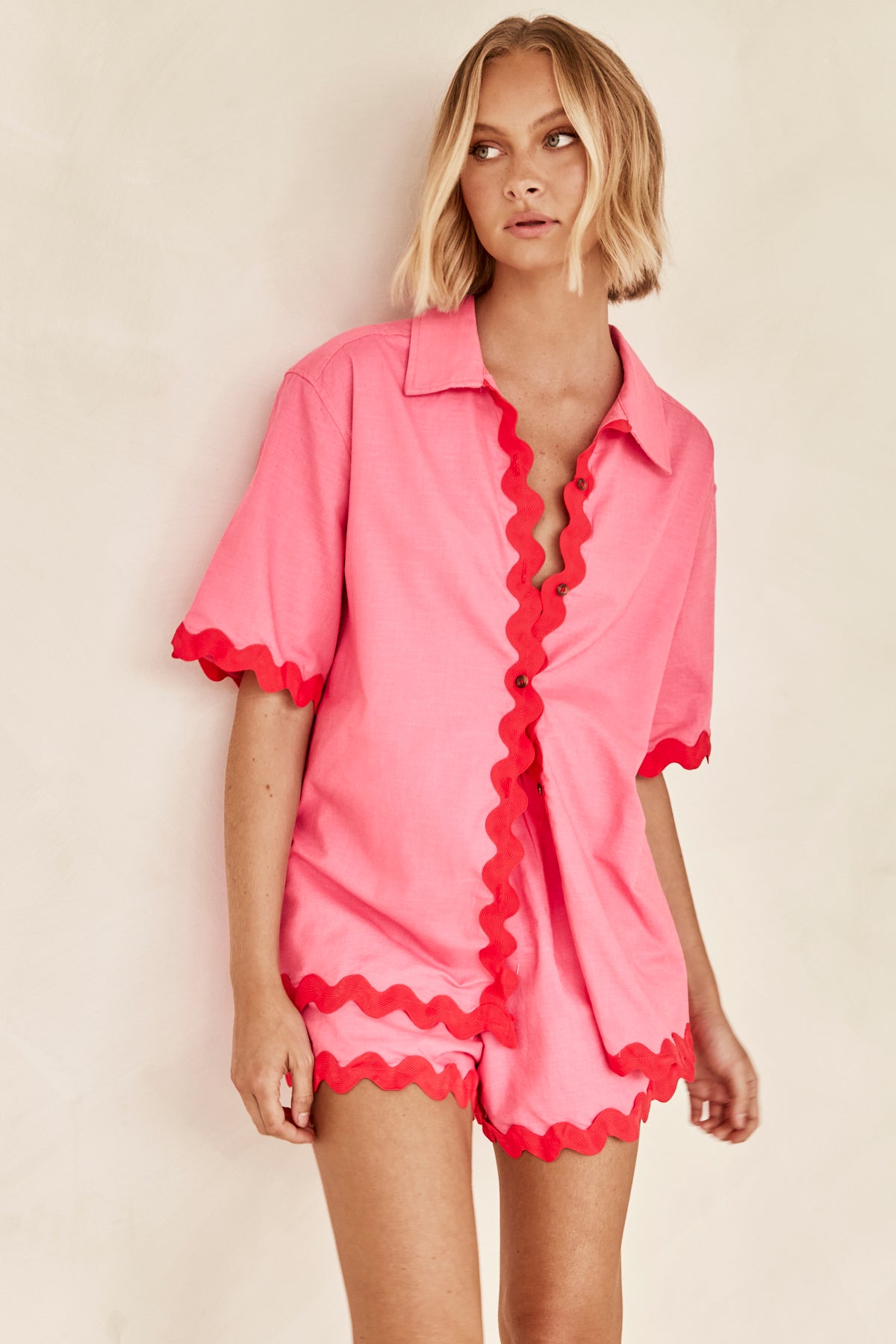 Cedar Shirt (Pink)