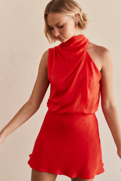 Xena Mini Dress (Red)