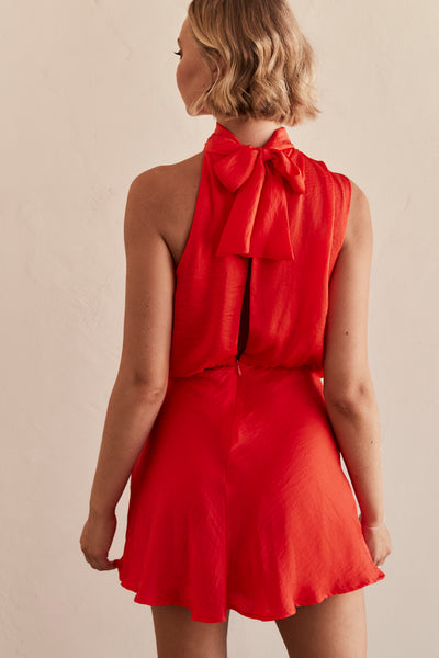 Xena Mini Dress (Red)