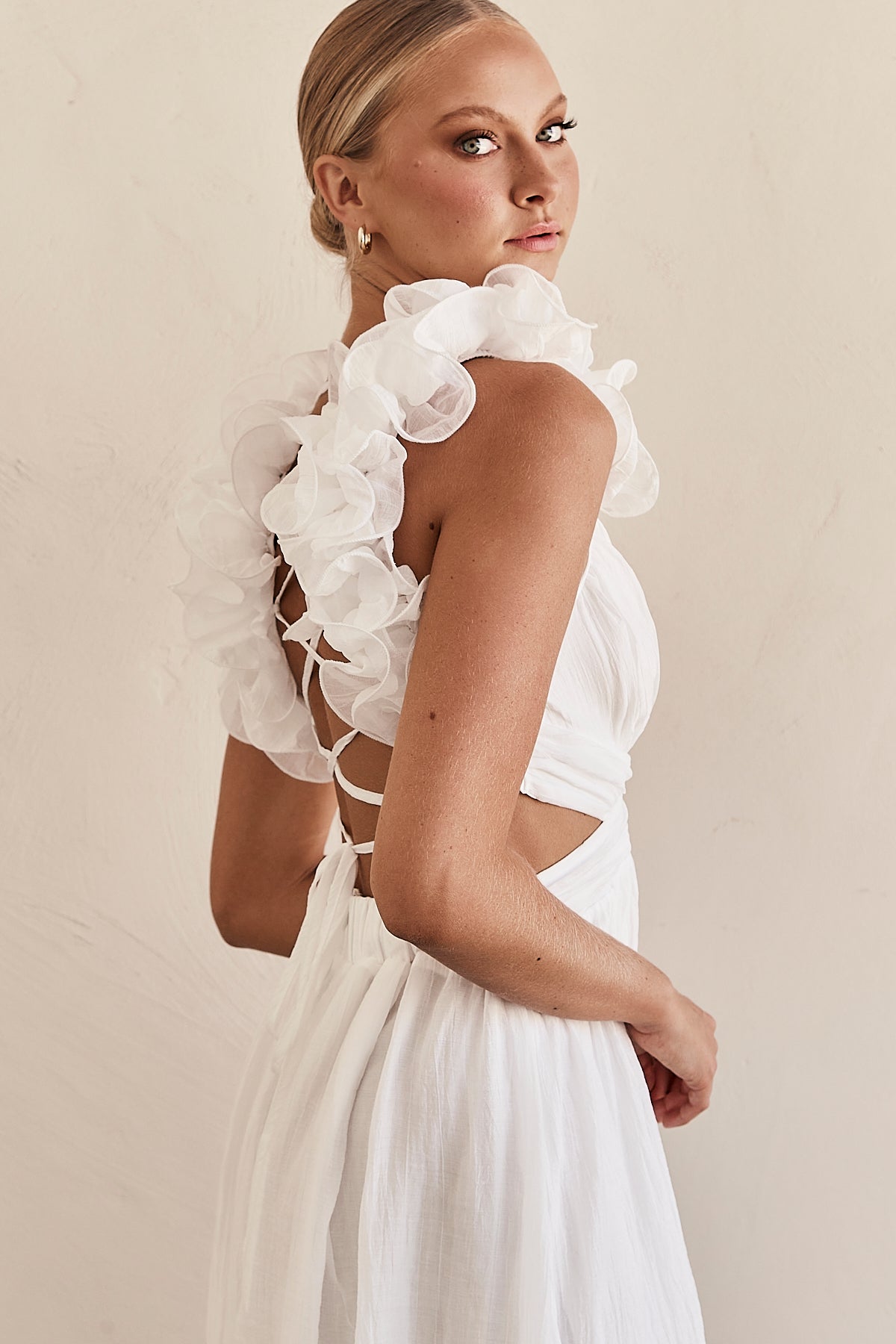 Luana Maxi Dress (White)