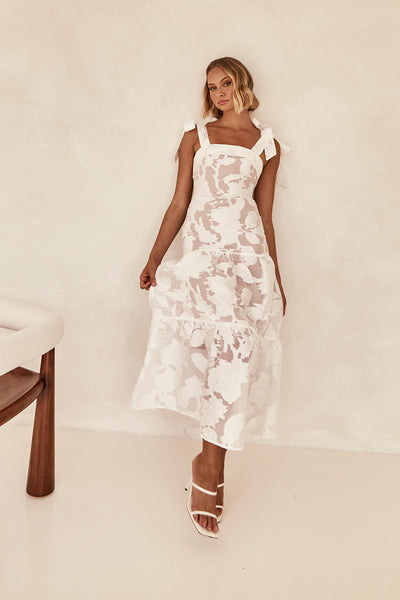 Inara Maxi Dress (White)