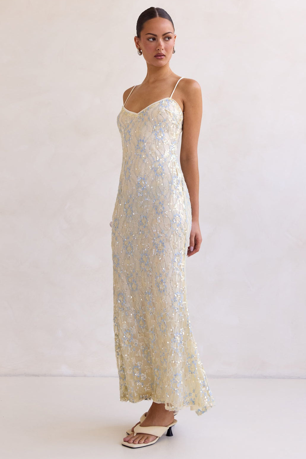 Mara Maxi Dress (Cream)