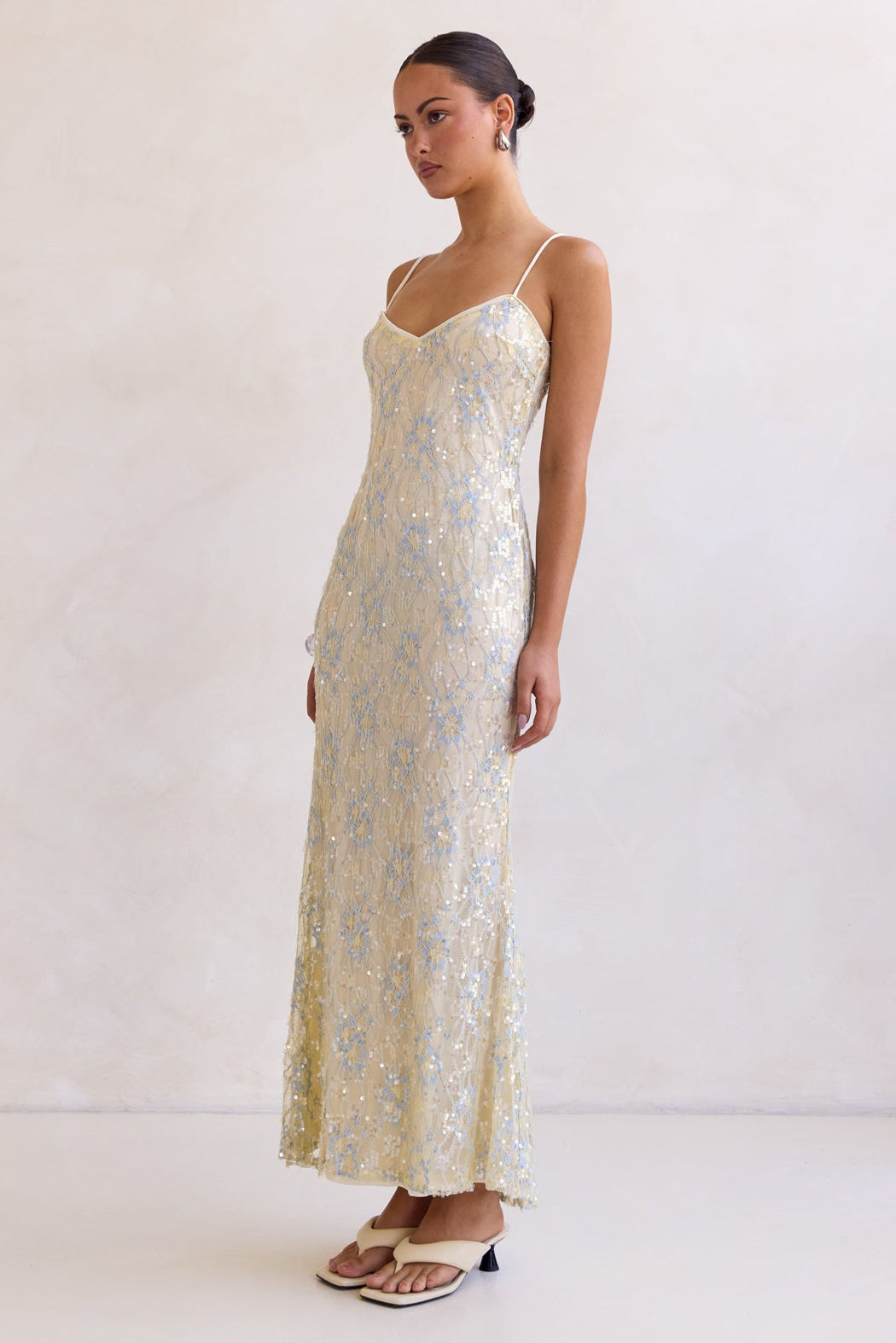 Mara Maxi Dress (Cream)