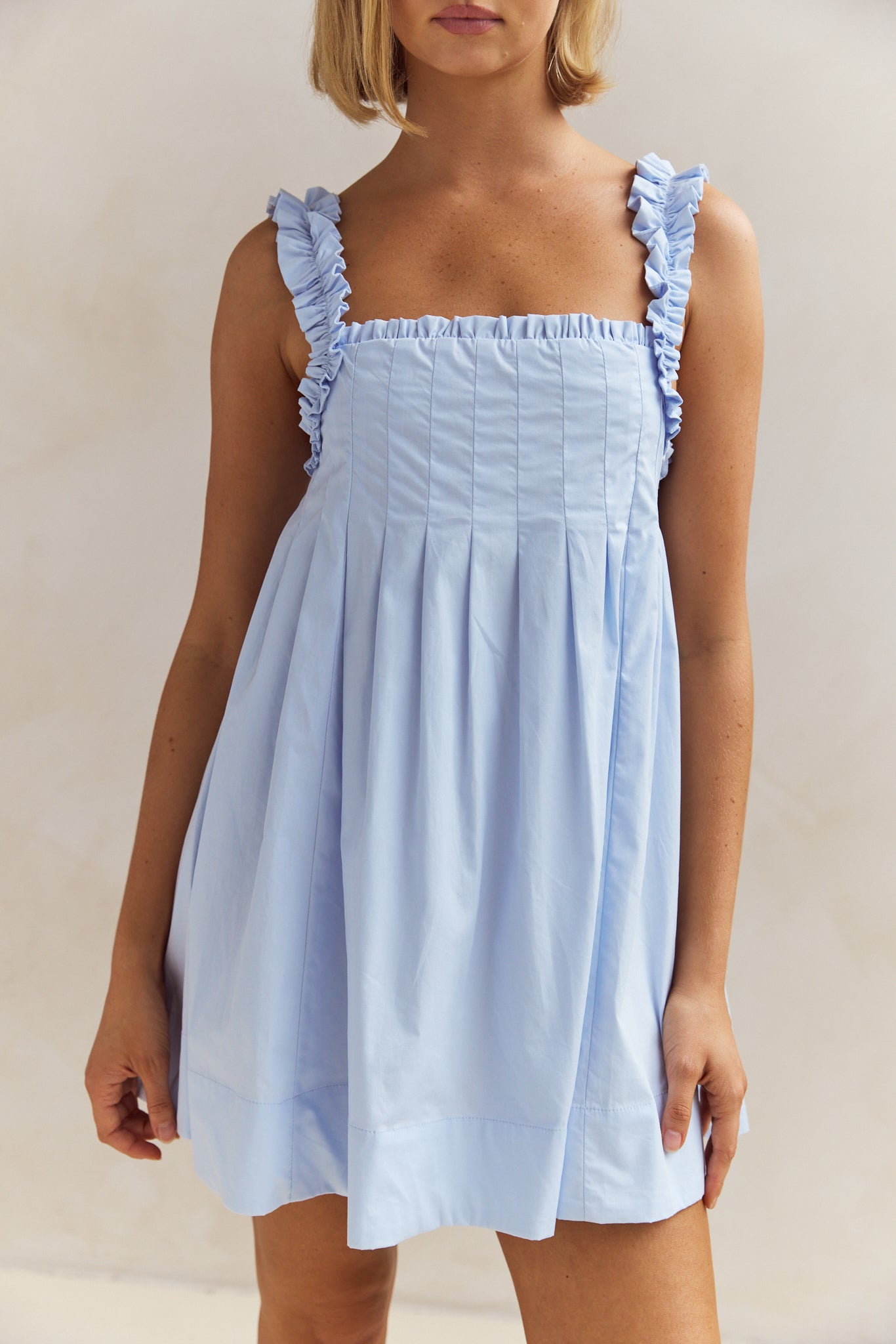 Lila Mini Dress (Blue)